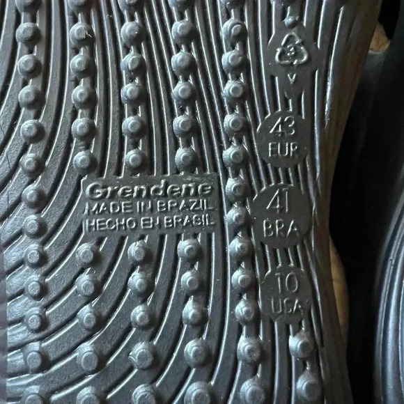 RIDER Grendene Softdry foam sandal flip flop Size 10 black - Picture 3 of 6